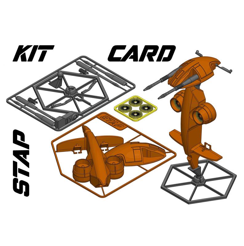Star Wars STAP Kit Card