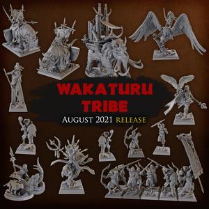 Titan Forge Miniatures - 2021 - August - Wakaturu Tribe