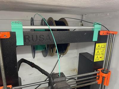 Filament Guide with clips Prusa Mk3S