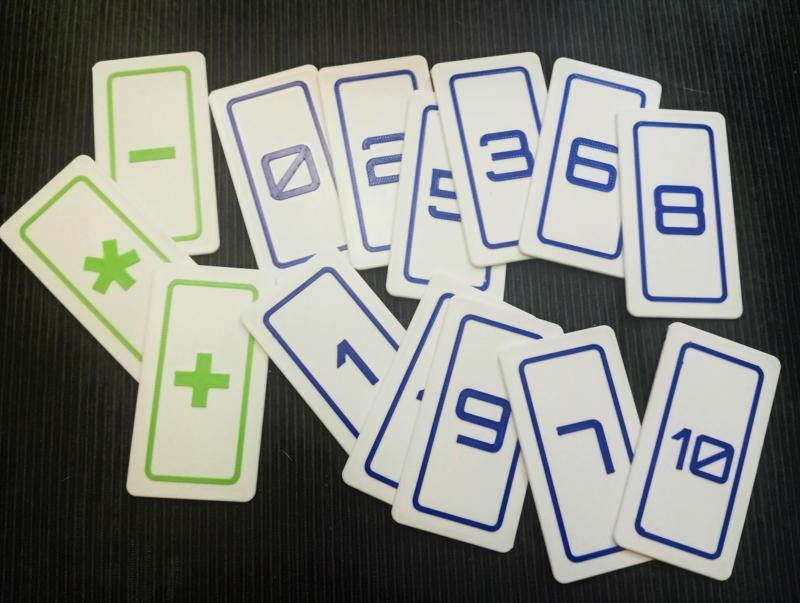 Teach & Learn Numbers and Maths Card Game