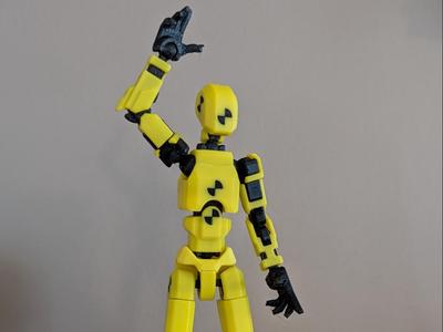 Crash Test Dummy 13 1/10 scale 6" tall