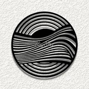 optical wave WALL ART HOME DECOR