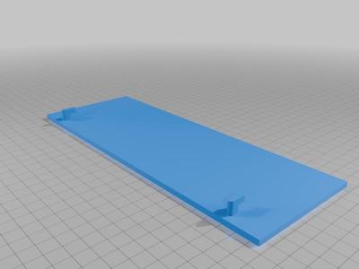 Plate (for IKEA Skadis - 25cm length, 9cm height)