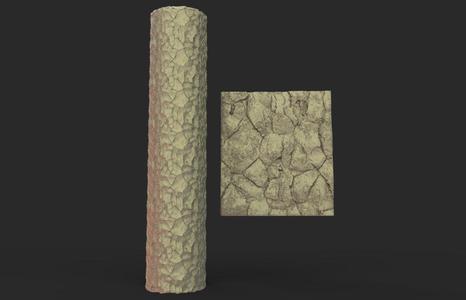 Texture rolling pin No28