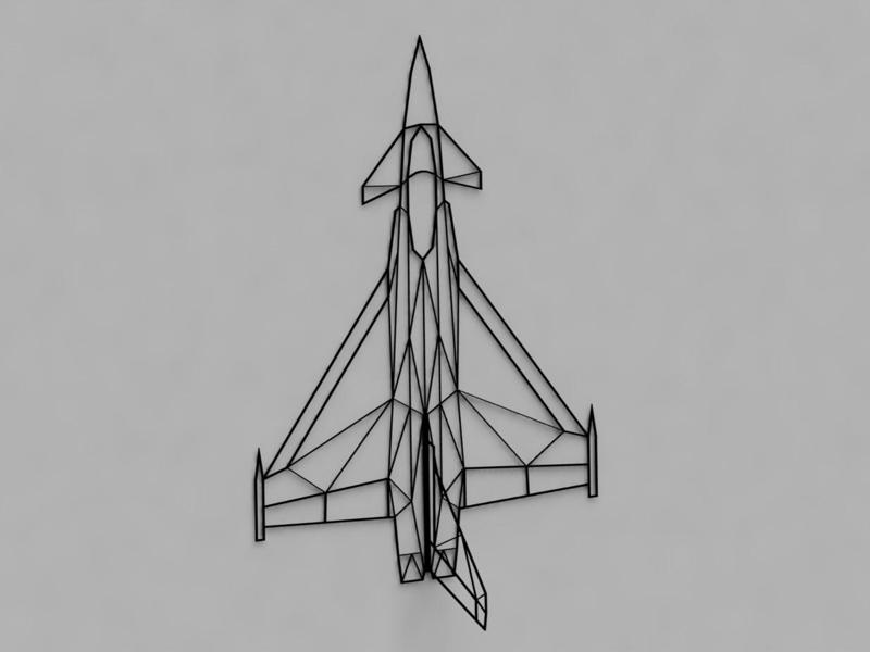 Eurofighter 3D Wall Art