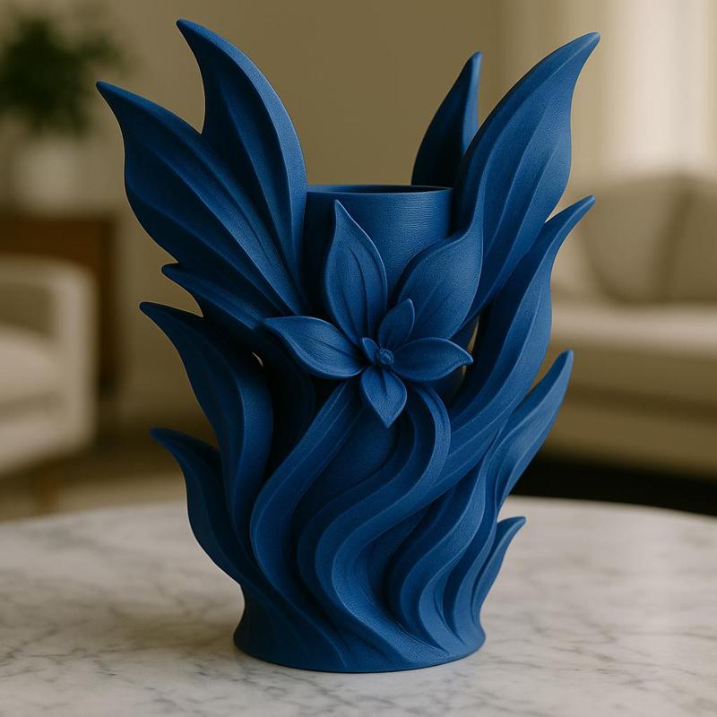 Butterfly Motion Bloom Vase