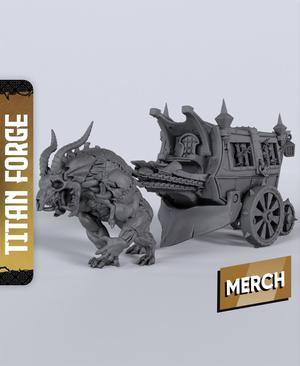 Vampire Wagon - With Free Dragon  - 5e DnD Inspired for RPG and Wargamers