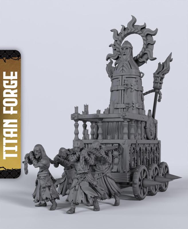 Crusade Altar - With Free Dragon  - 5e DnD Inspired for RPG and Wargamers