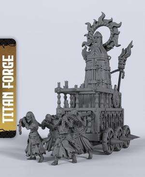 Crusade Altar - With Free Dragon  - 5e DnD Inspired for RPG and Wargamers