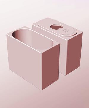 CX68-130-P Modular Stacking pierced container for home decor