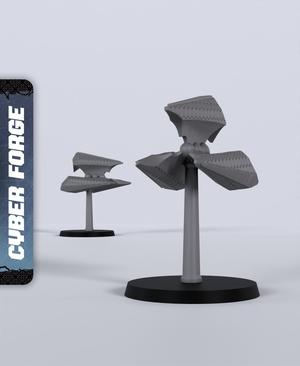 Hiveborn Spaceship M - With Free Cyberpunk  - Sci-Fi Gift Ideas for RPG and Wargamers