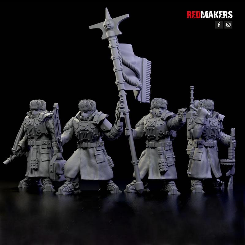Ice Warriors - Command Squad of the Imperial Force