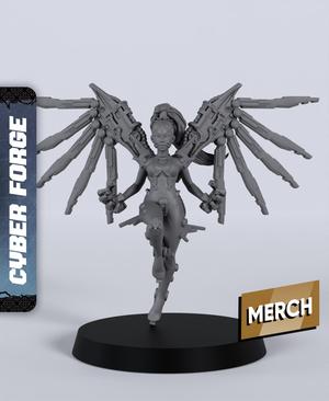 Iva, Steel Valkyria - With Free Cyberpunk  - Sci-Fi Gift Ideas for RPG and Wargamers