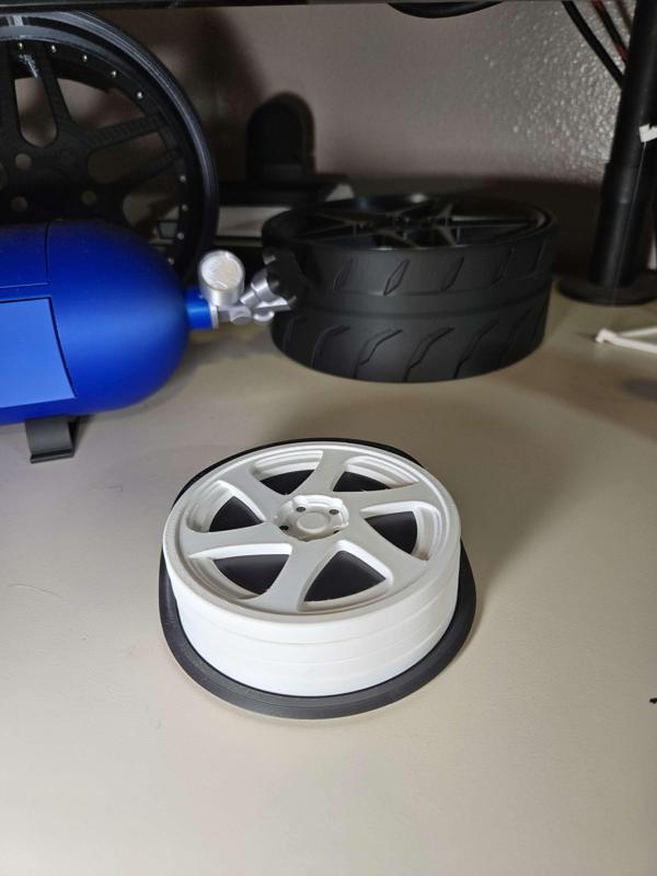 3SDM 0.06 Tire Coaster + Treaded Stand