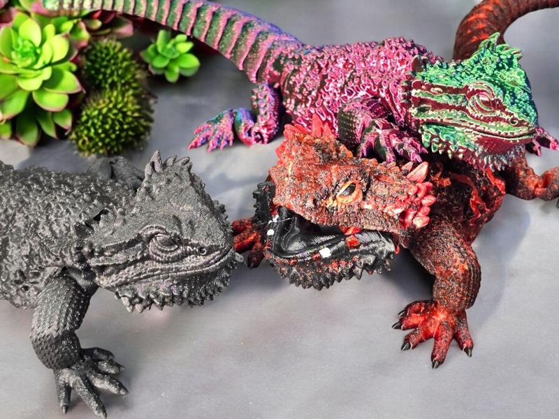 Bearded Dragon - Articulated lizard