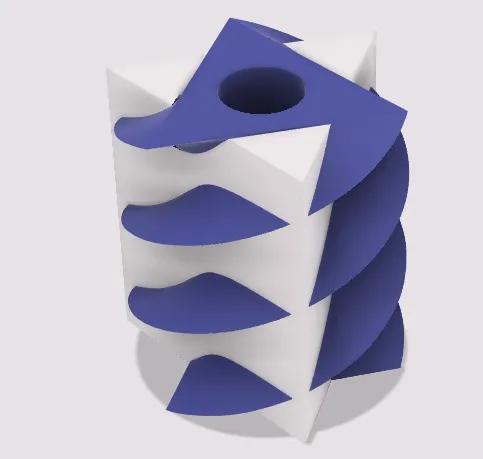 Impossible Passthrough star of David   