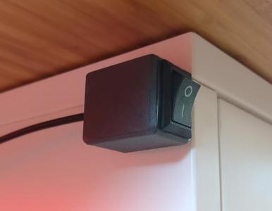 Switch case (220V 15mm x 21mm 2 pin rocker switch)
