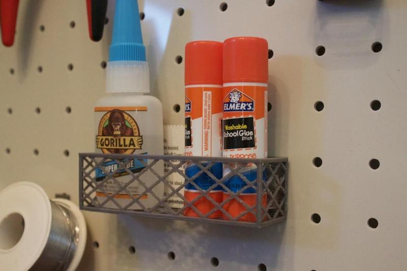 Mesh Pegboard 100mm Basket