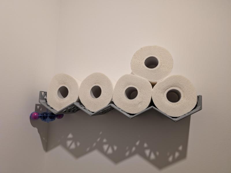 Toilet paper rack