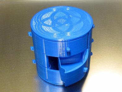 Print-In-Place 12 Drawer Jewelry Box