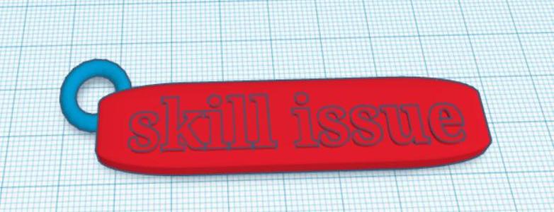 skill issue name tag
