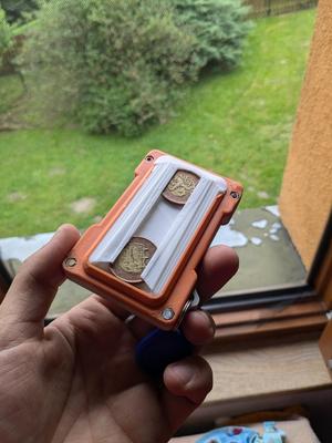 Pop-up credit card wallet 🡆 door remix with coins slot