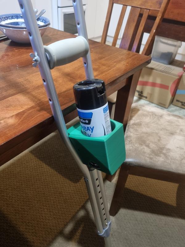 Crutch Drink/Can Holder