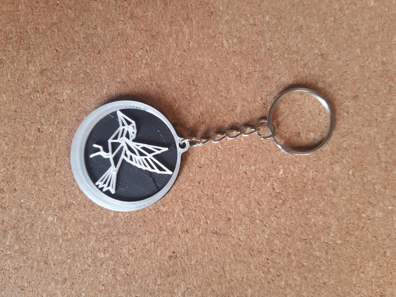 Bird 3 keychain