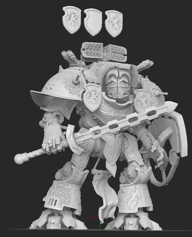 Grey Titan Habitus Temperatio Knight