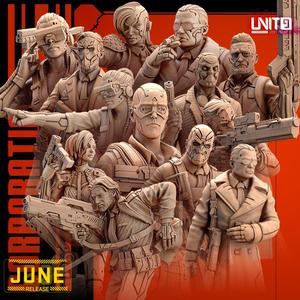 Cyberpunk models BUNDLE - Greedy Corporations - (June23 release)