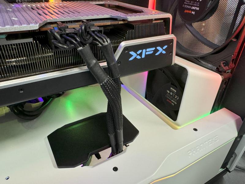 Phanteks P500a fan duct / Luftführung