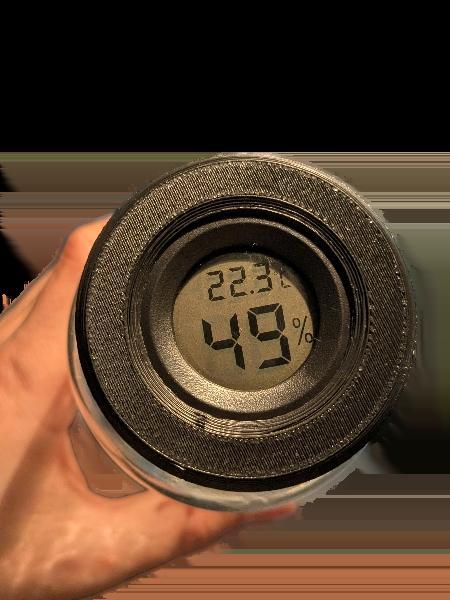 True Fruits Lid with Hygrometer