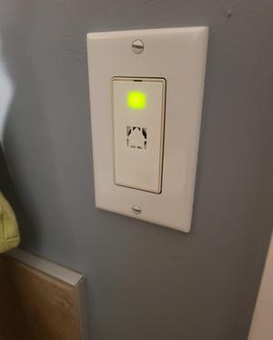 Over button VENMAR sticker replacement