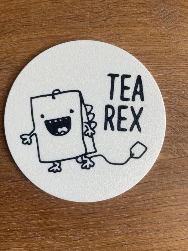 Tea Rex / Coaster / Cute / Drink / Holder / Kitche