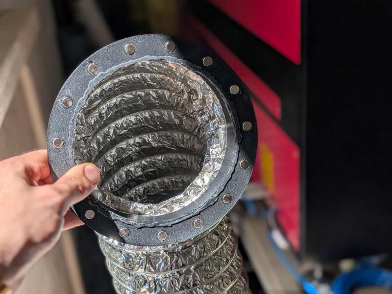 Magnetic Duct Caps e hose Connectors Ø 150/125 mm