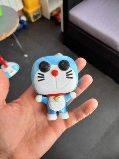 Doraemon funko pop. Multi color print with one extruder