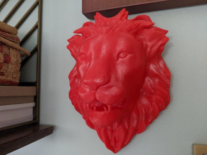 Lion Head For Wall (Large)
