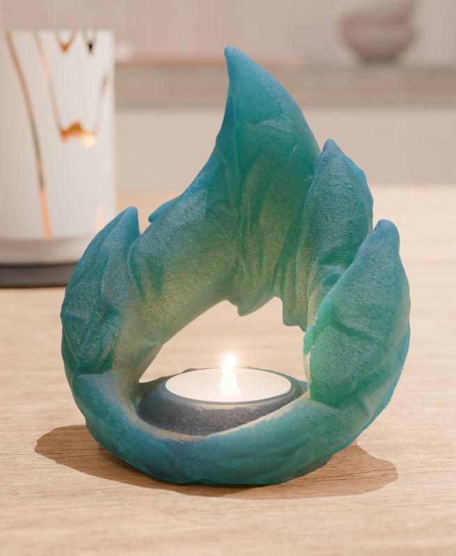 Fabric Flameform Tea Light Holder