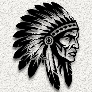 Native American Indian Chi wall art home decortl