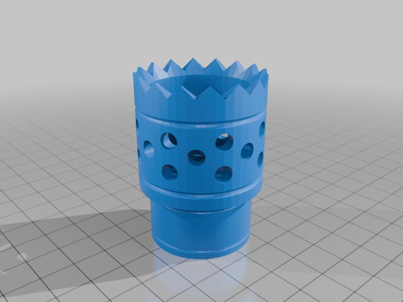 15 mm barrel press fit flash hider