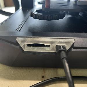 Ender 3 S1 usb cable fixer for thicker amazon basic cable