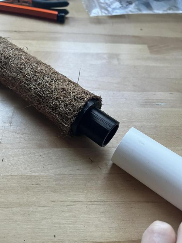 Plant support repair / pipe connection joint