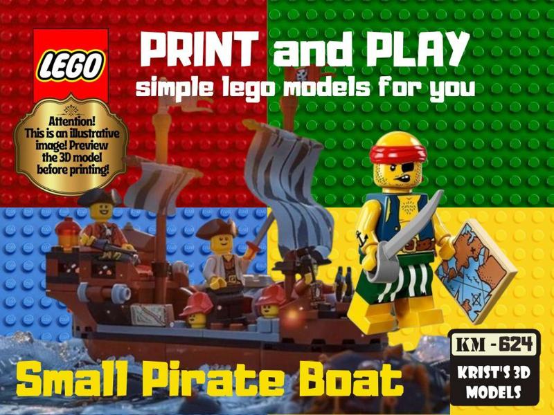 LEGO Small Pirate Boat