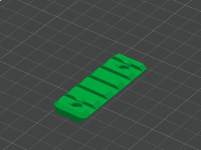 urx 3 m3 2 screw picatiny rails