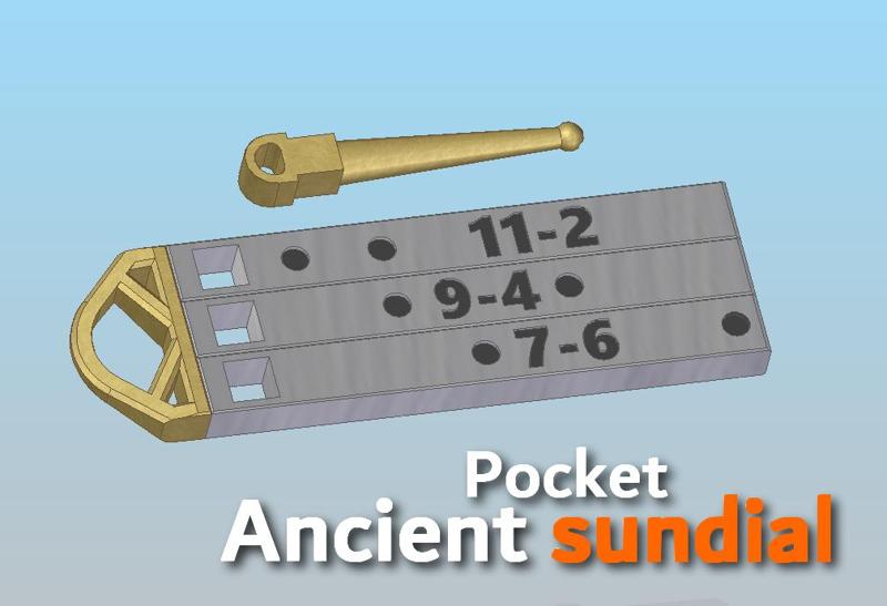 Ancient Sundial - pocket version