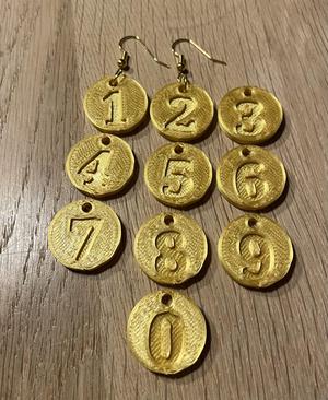 Number Pendant