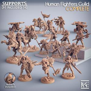 Human Fighters Guild (presupported)