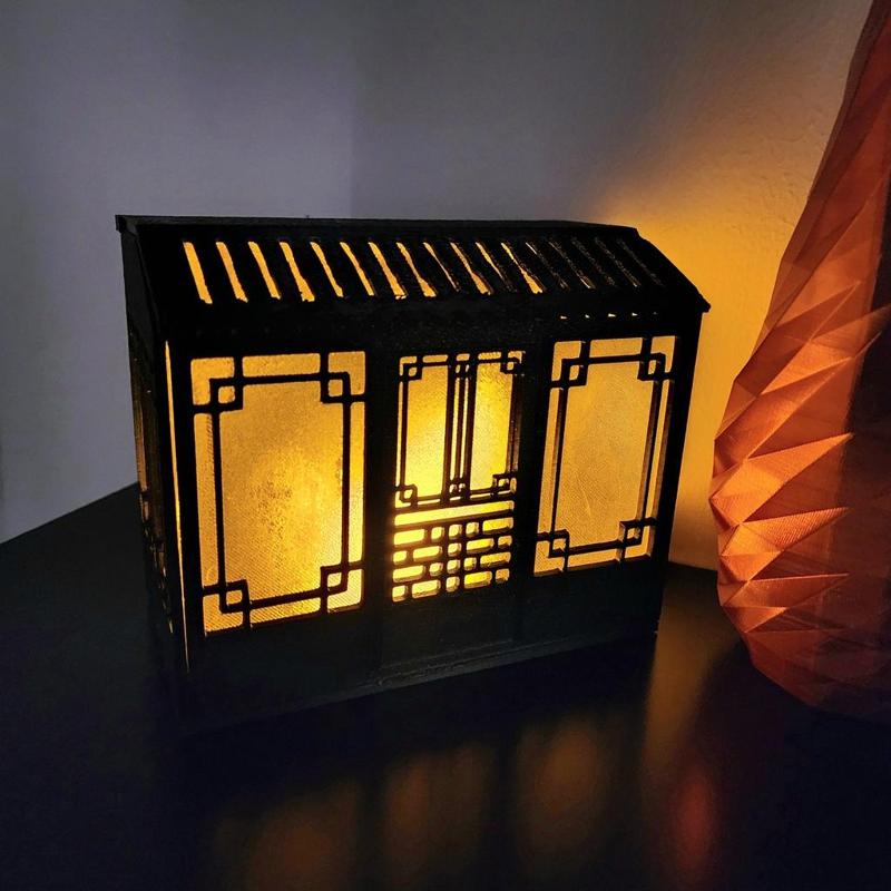Miniature house lantern light