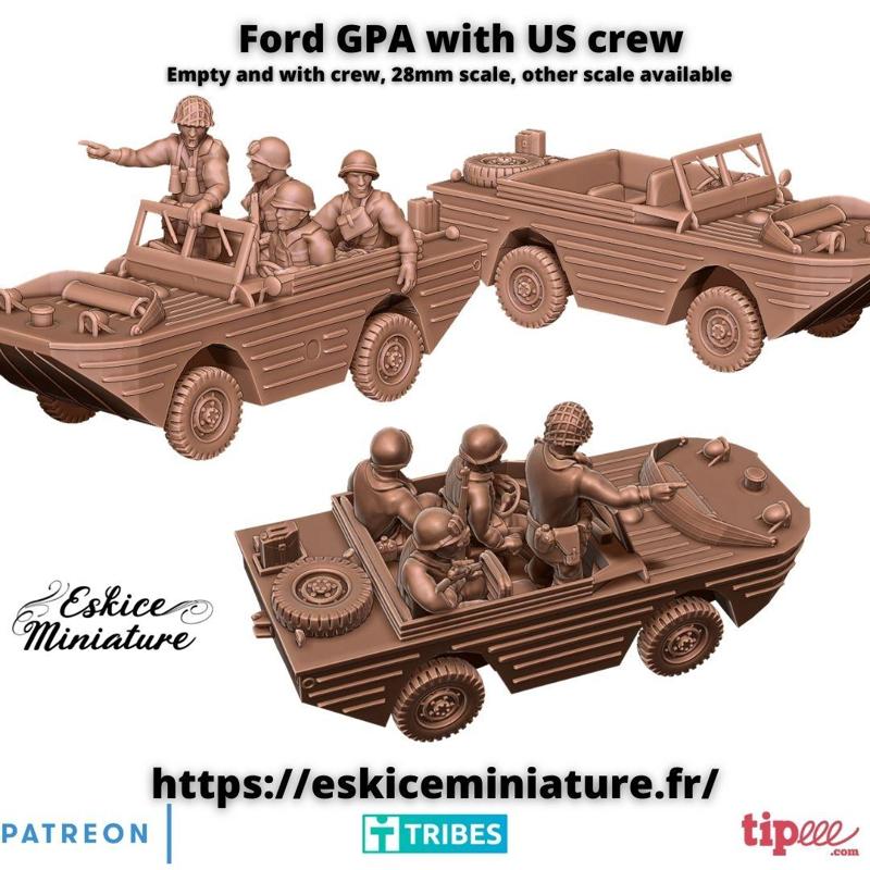 Ford GPA with US crew - 28mm