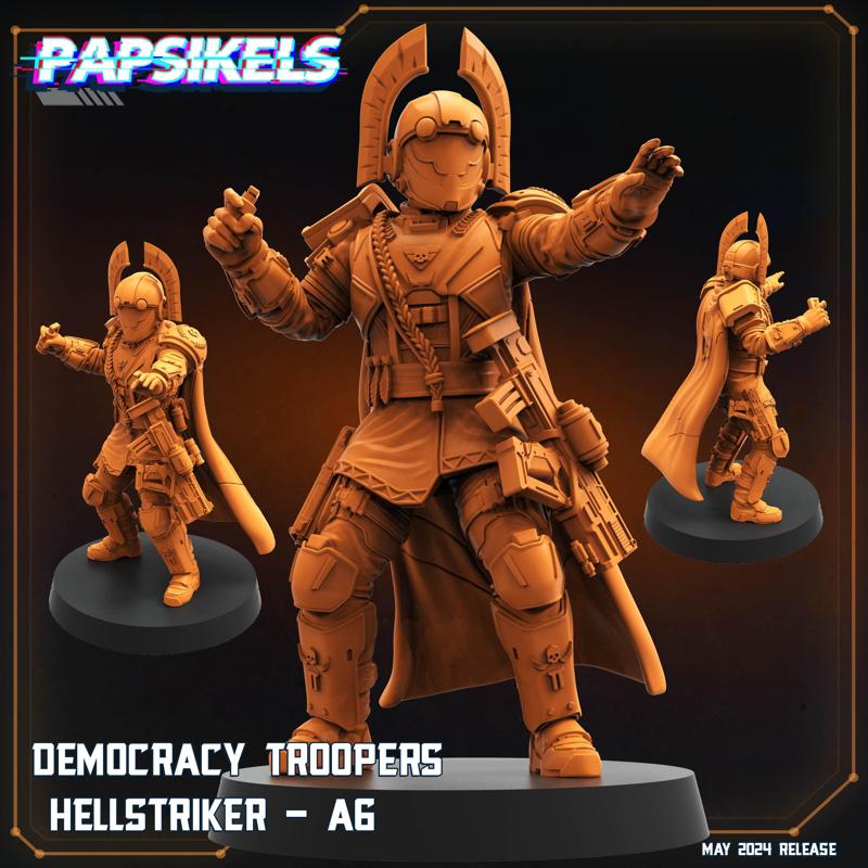 DEMOCRACY TROOPERS HELLSTRIKERS SET - 1